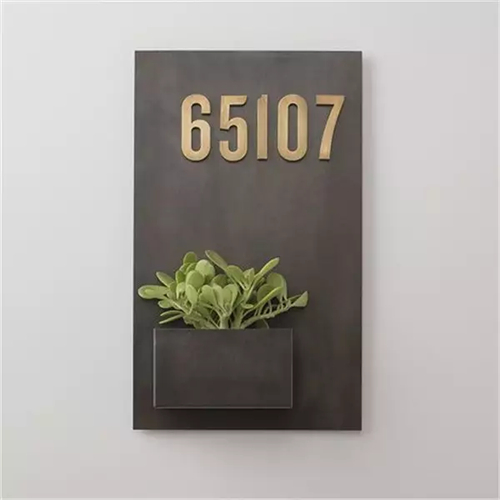 這樣的酒店門牌好設計，你會一眼就記住嗎？